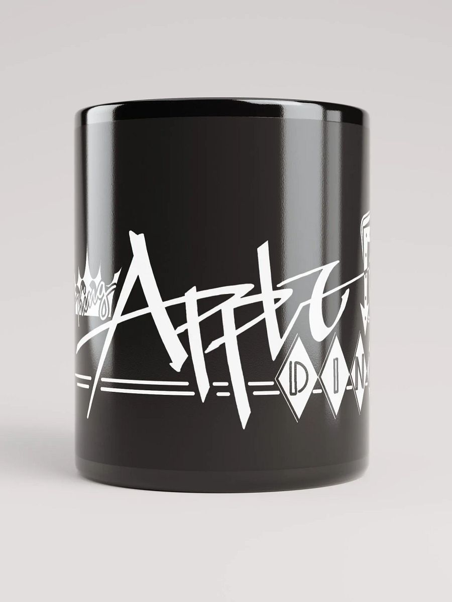 King Apple Diner (White) ✦ Black Glossy Mug product image (9)
