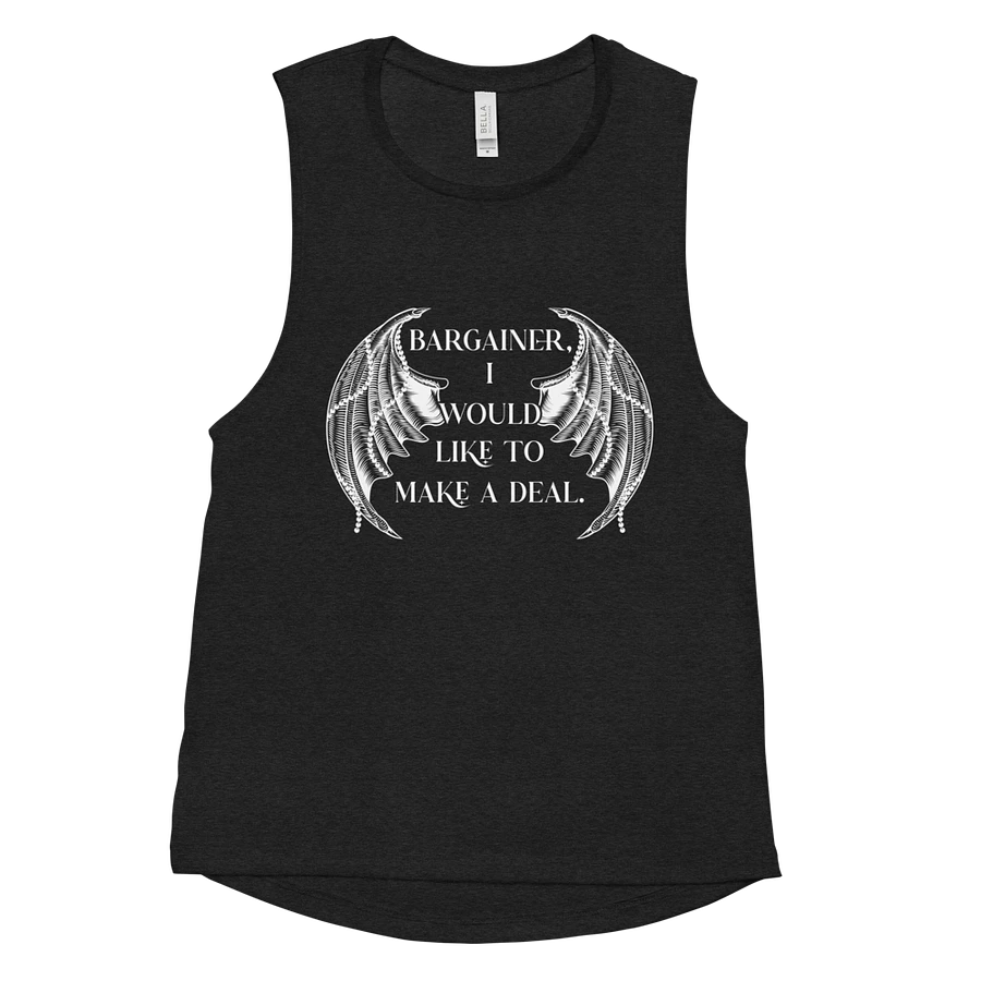 Bargainer Calling Card Bella+Canvas Women's Flowy Muscle Tank product image (11)