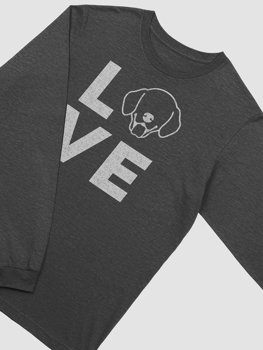 Dog Love Bella & Canvas Long Sleeve T-Shirt product image (18)