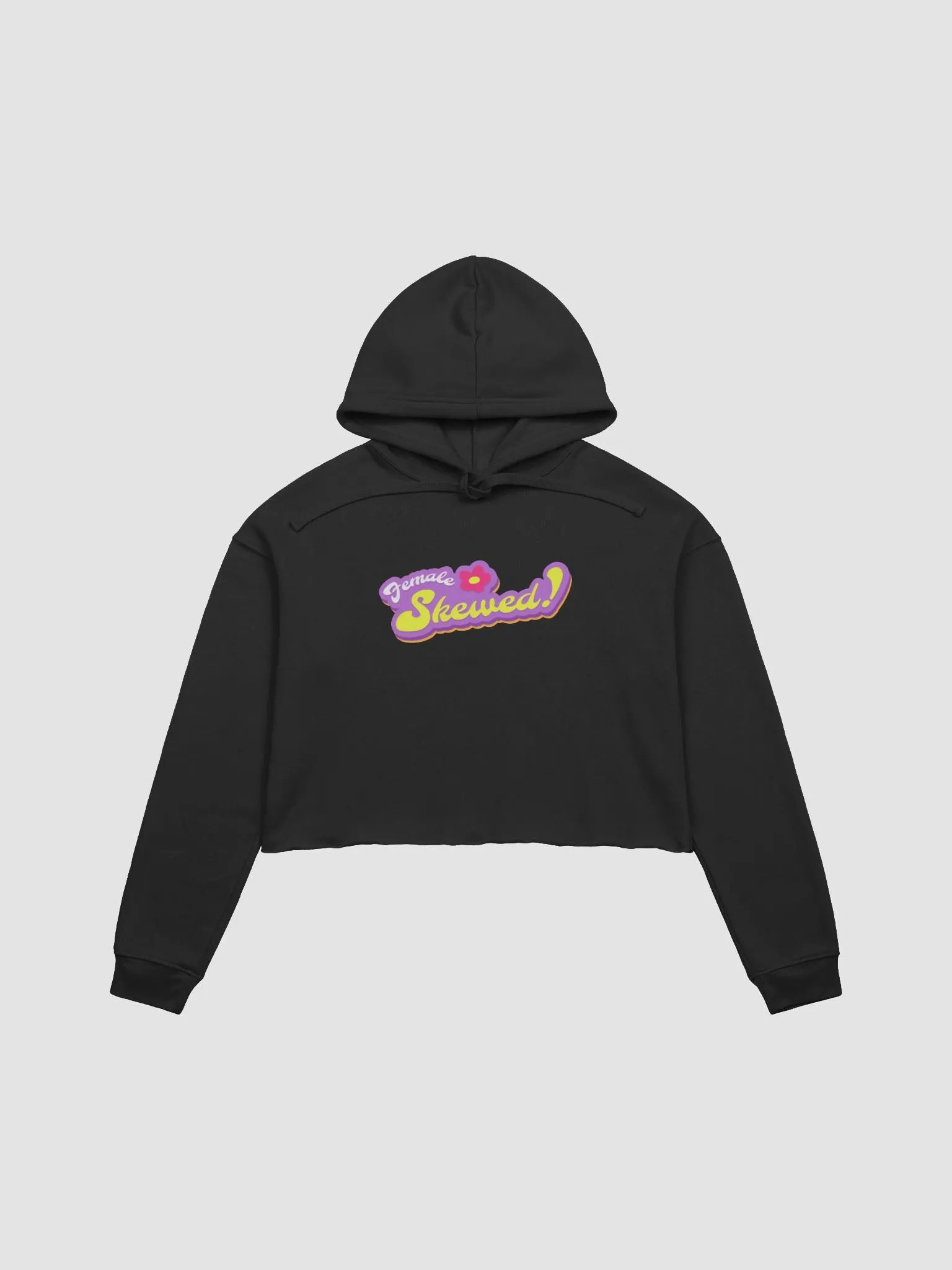 Female Skewed! - Cropped Hoodie product image (3)