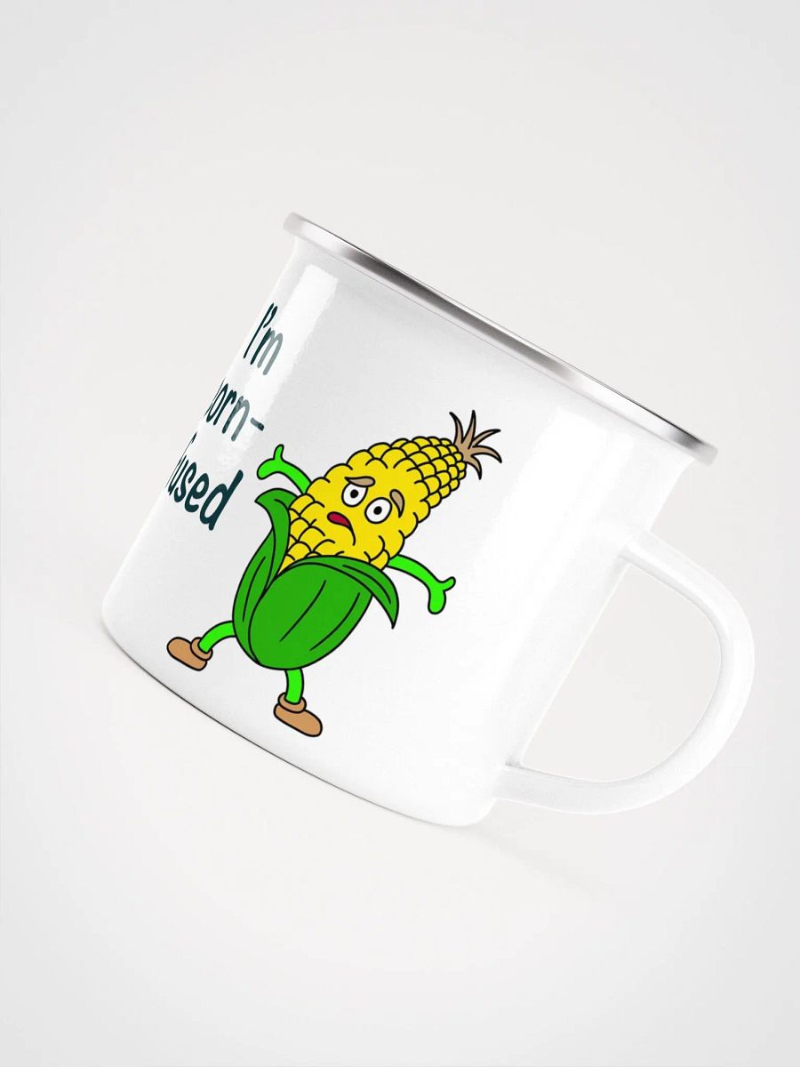Corn-fused Cartoon Enamel Mug product image (2)