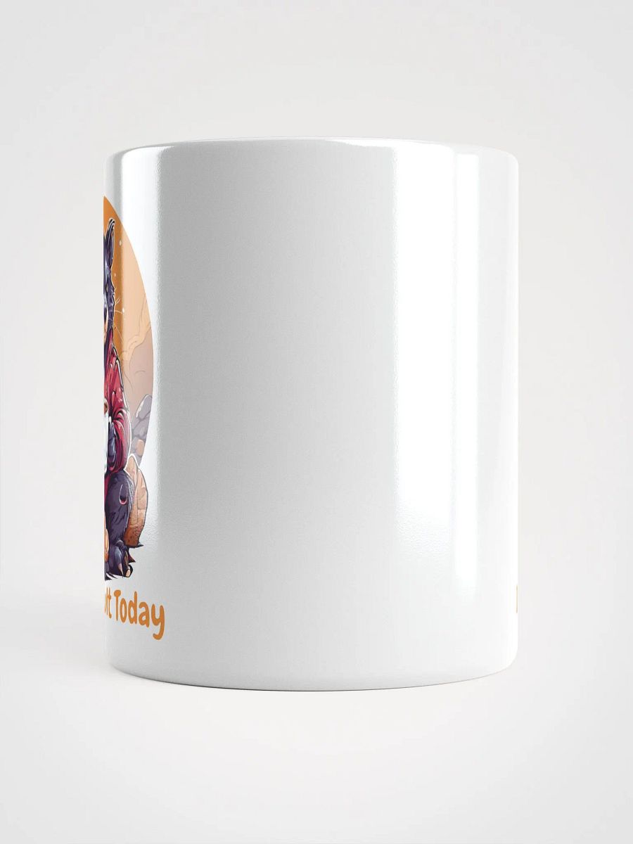 I Can’t Adult Today - Unique Funny White Glossy Mug Printed on Both Sides | Tasmanian Devil with Coffee | Perfect Funny Gift Mug product image (5)