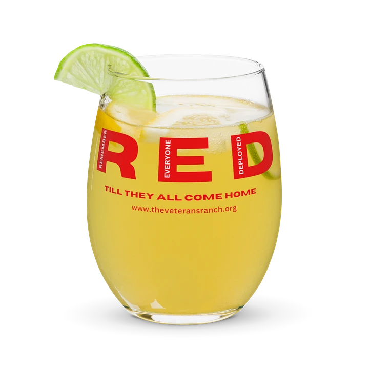 Remember Everyone Deployed Stemless Wine Glass product image (1)