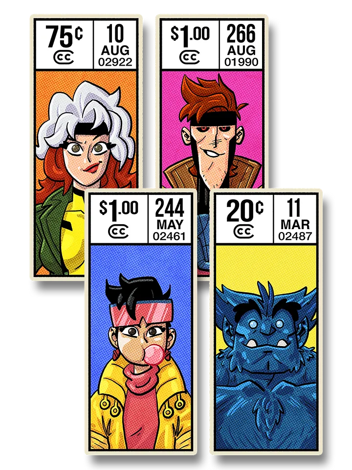 X-Men Sticker Pack #2 product image (1)