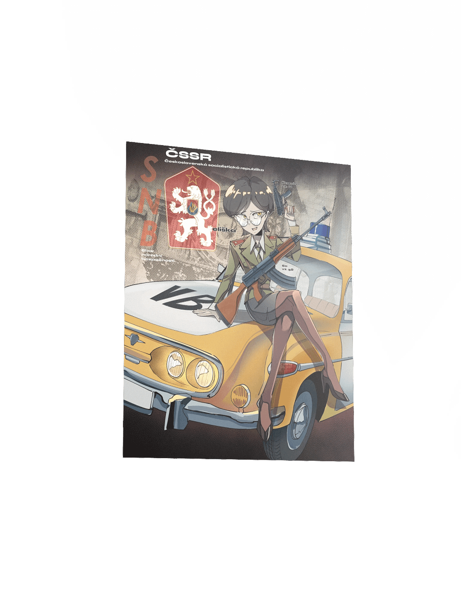 Czech SNB Girl PRINT product image (3)