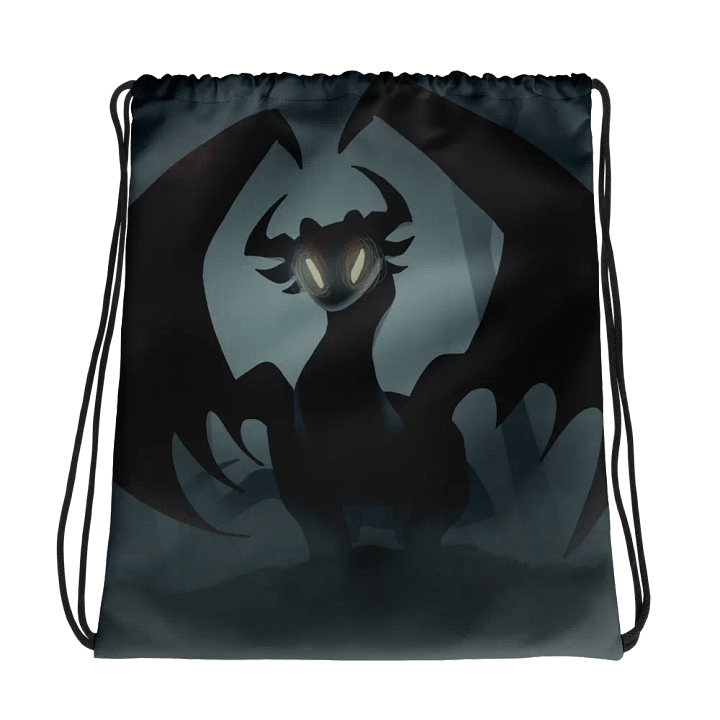 Spooky Dragon Drawstring Backpack product image (1)