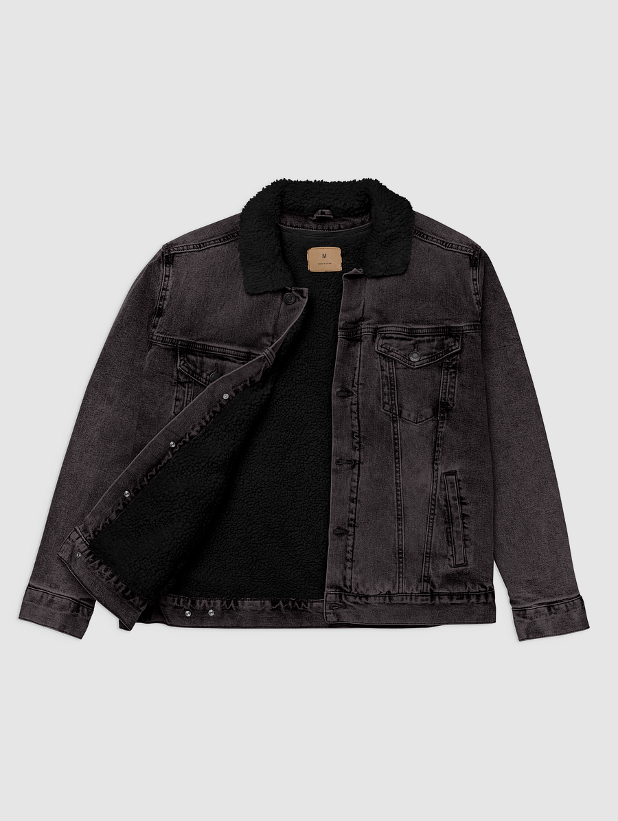 Vintage Logo Sherpa Lined Denim Jacket product image (7)