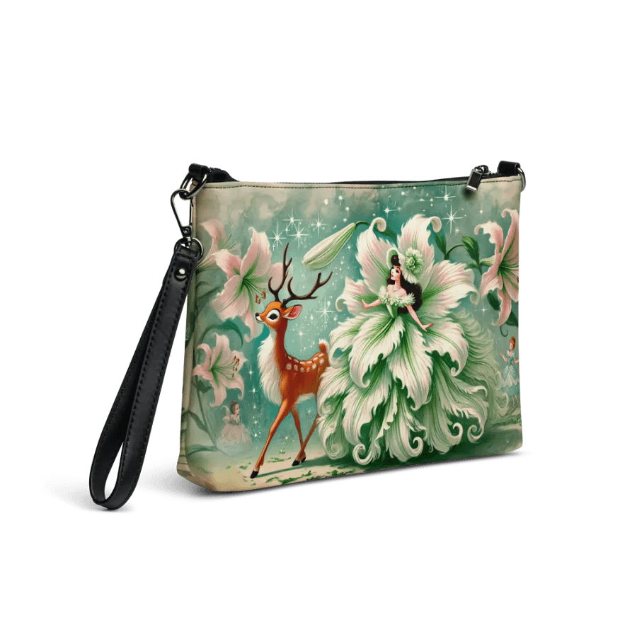 Forest Fairy with Reindeer Crossbody Bag - Fairytale Purse product image (4)