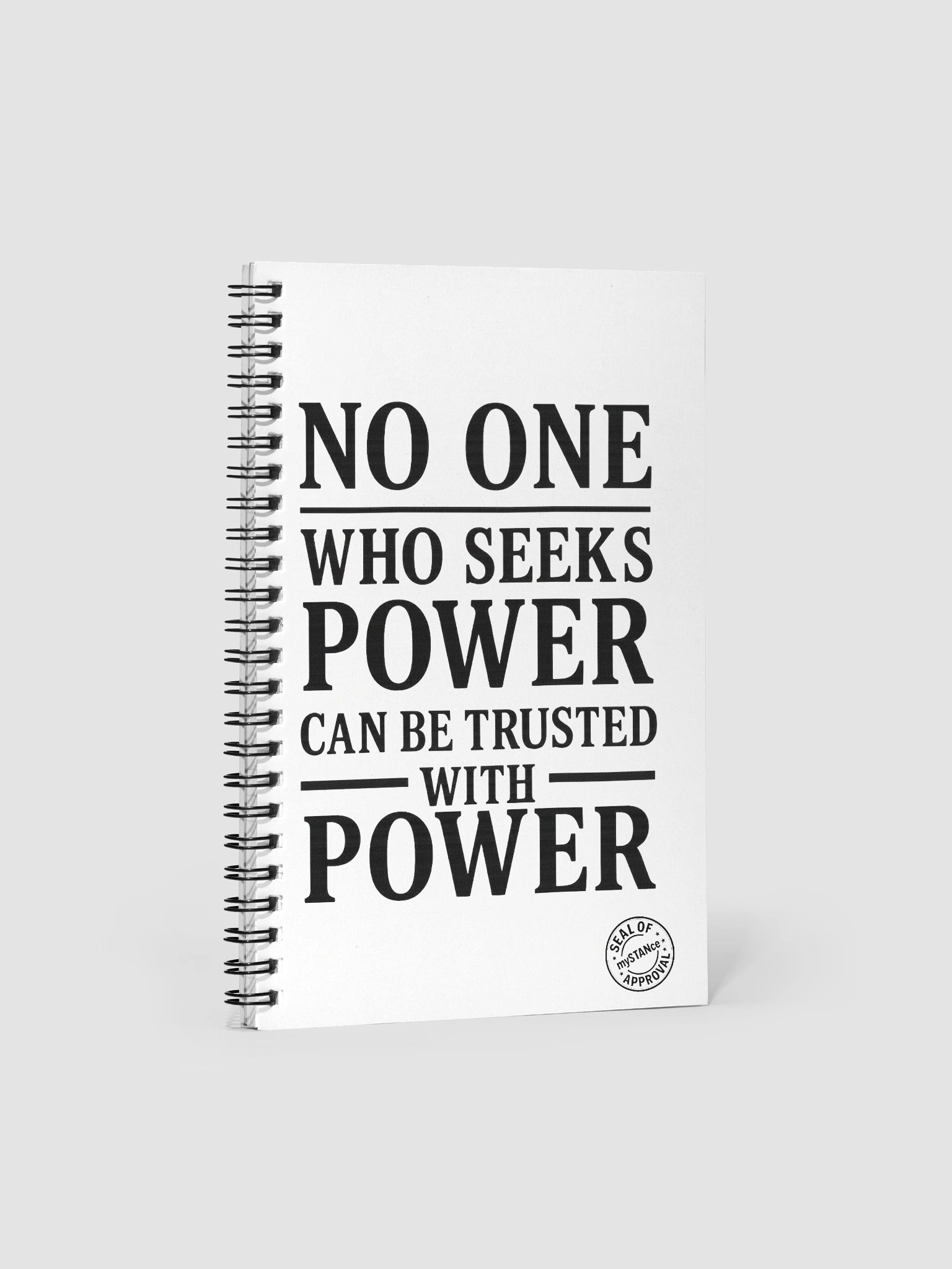 mySTANce POWER Spiral Notebook product image (1)