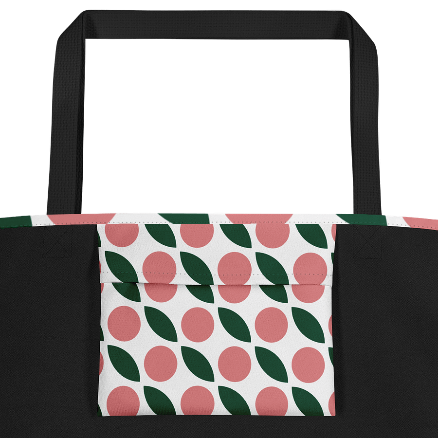 Vibrant Botanical Bliss Large Tote Bag product image (2)