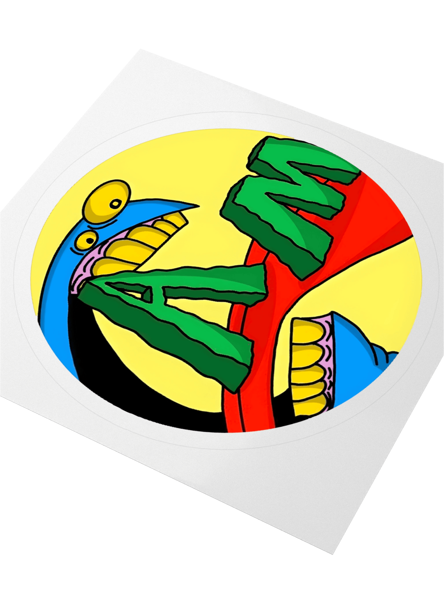 Alpha Mansion Logo Sticker product image (9)