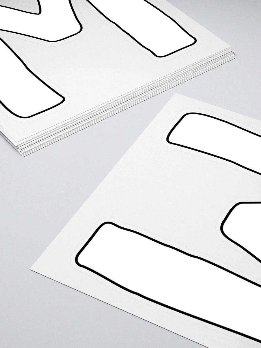 W Sticker product image (4)