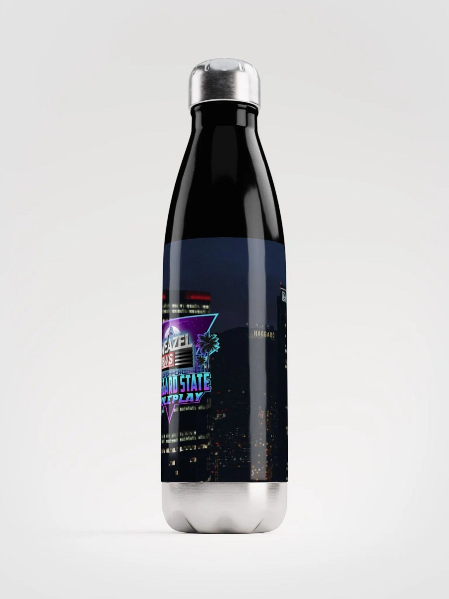 Panoramic Haggard State Weazel News Stainless Steel Water Bottle product image (1)