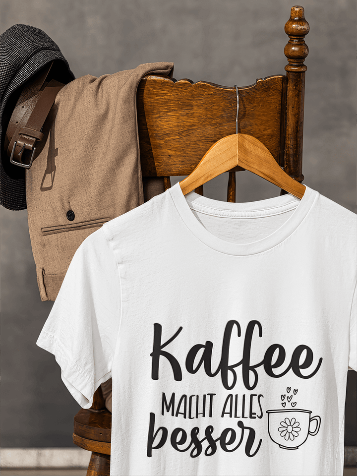 Lustige Herren T-Shirts mit Kaffee Spruch – Online shoppen product image (2)