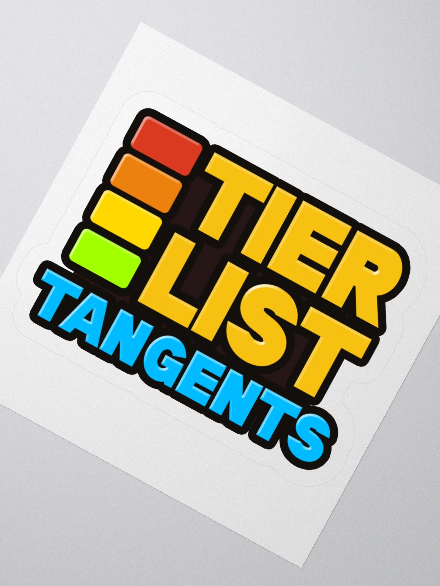 Tier List Tangents Sticker product image (4)