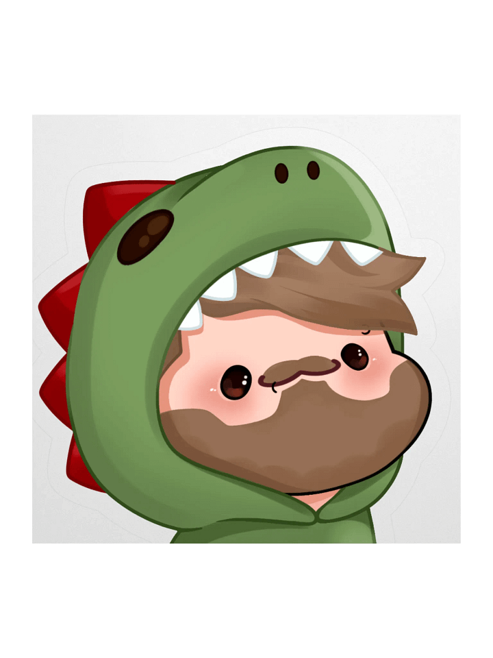 Dino Onesie Sticker product image (1)