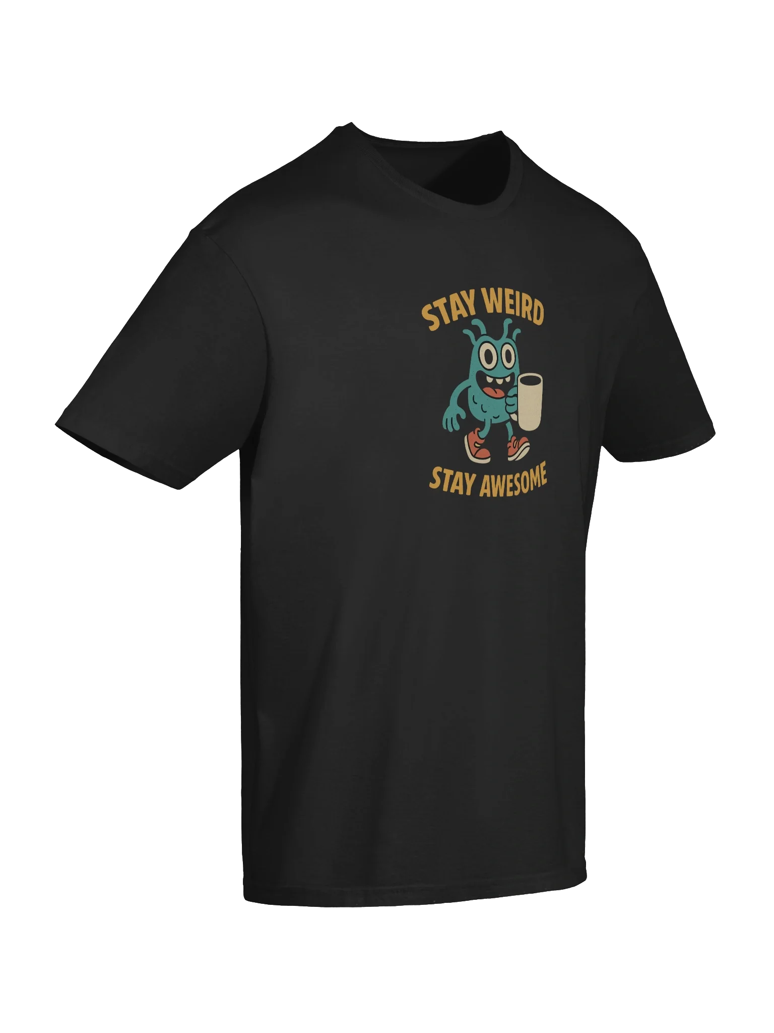 Cartoon Coffee Monster Tee (Unisex) product image (10)