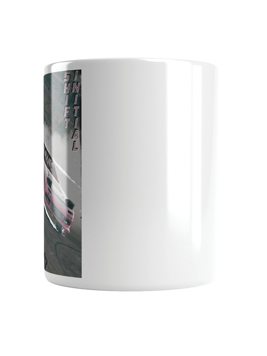 Initial Shift, FC/RX-7 Drift Cut-out | Glossy White Mug product image (2)