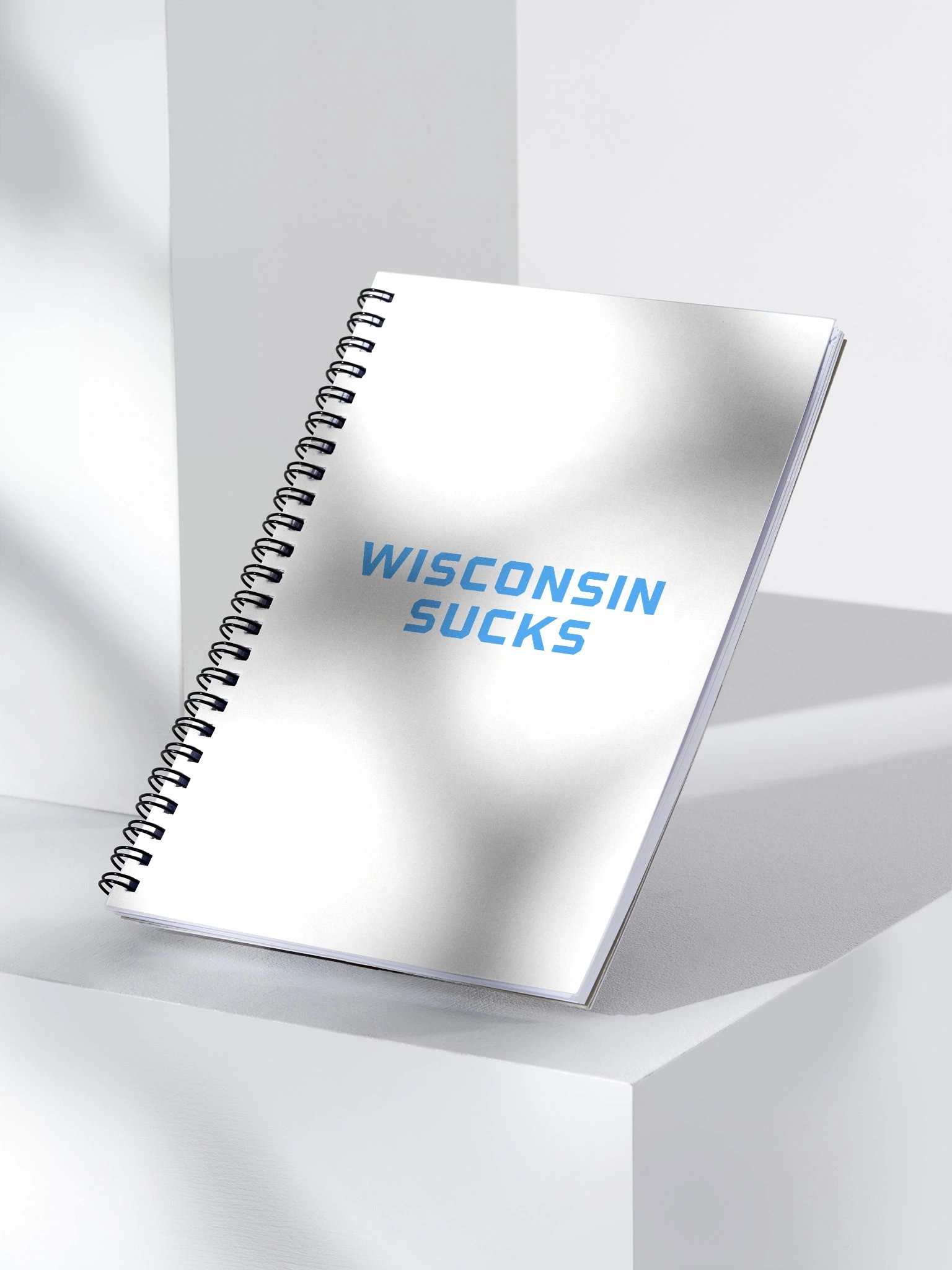 Wisconsin Sucks Spiral Notebook product image (3)