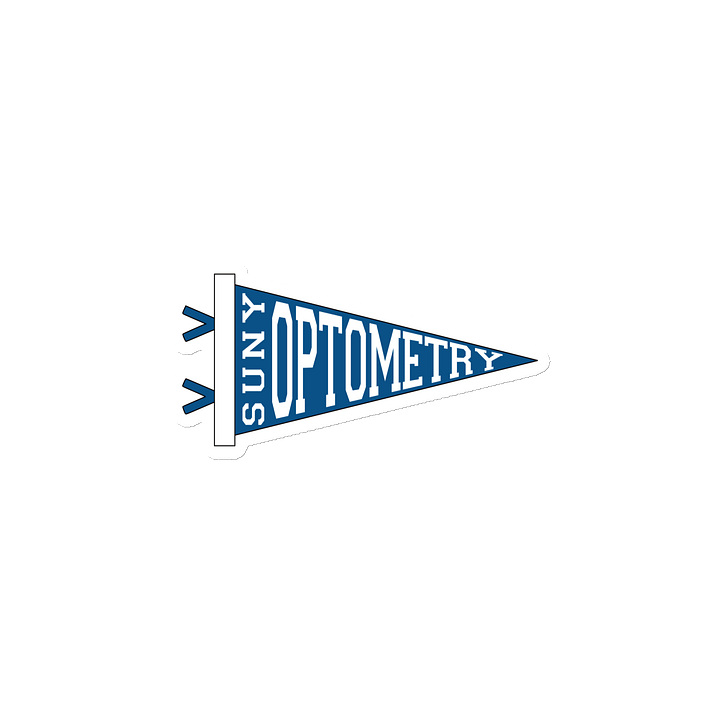 SUNY Optometry - 4in College Pennant Magnet product image (1)