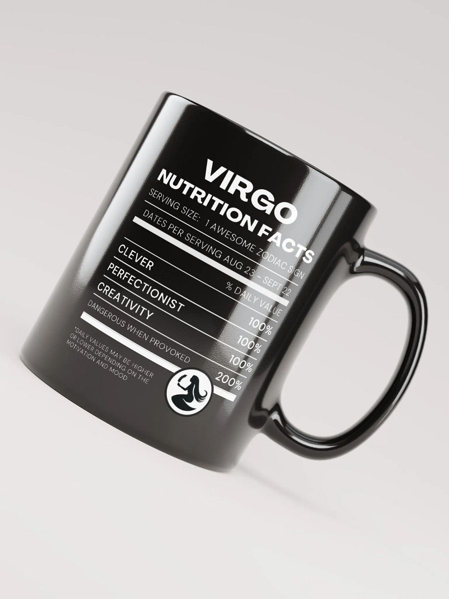 Virgo Nutrition Facts Mug product image (3)