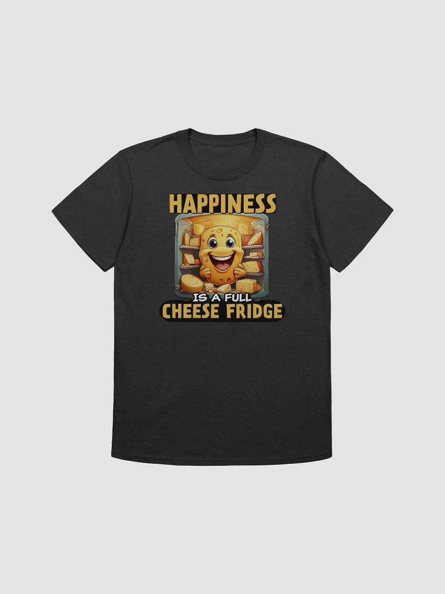 Happiness is a full Cheese Fridge T-Shirt product image (2)