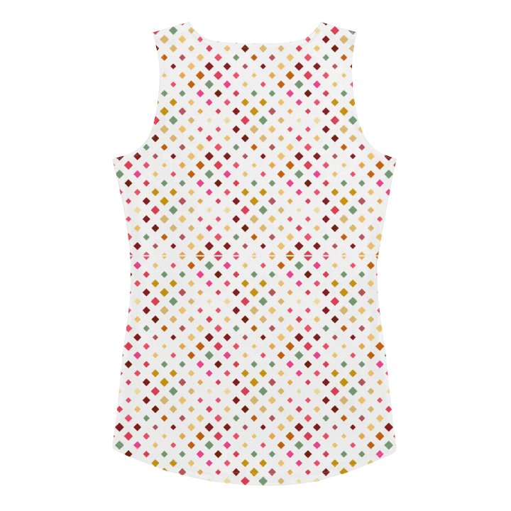 Colorful Square Pattern Design Tank Top - Ver 1 product image (2)