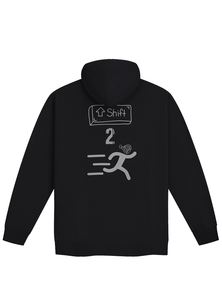 SHIFT TO RUN Hammered Fleece Zip-Up Hoodie product image (8)