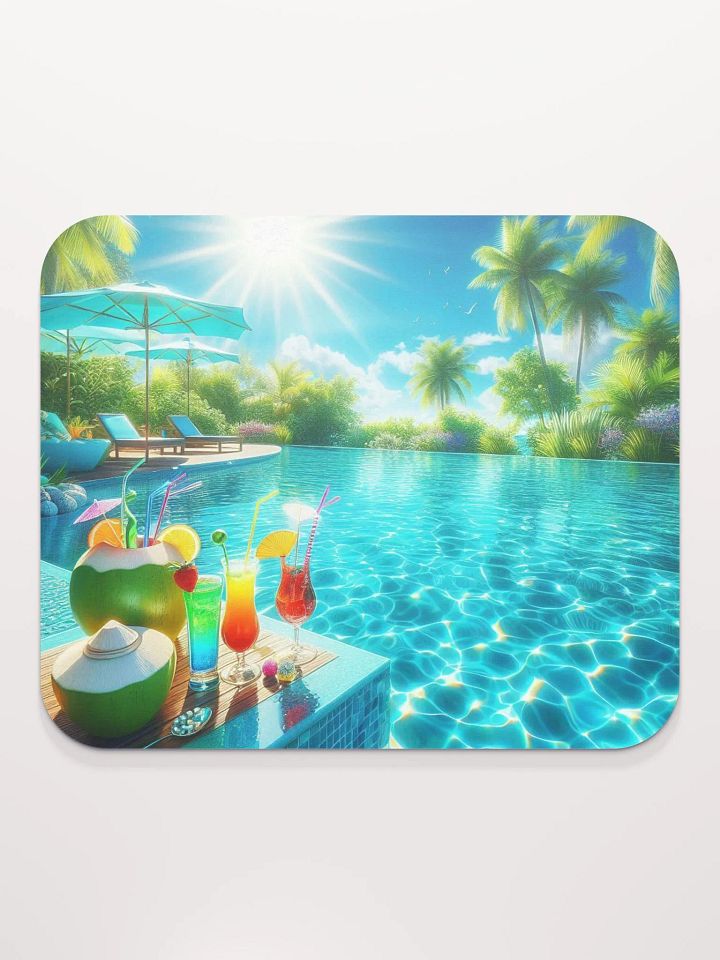 Tropical Paradise Mouse Pad | AI Design product image (2)