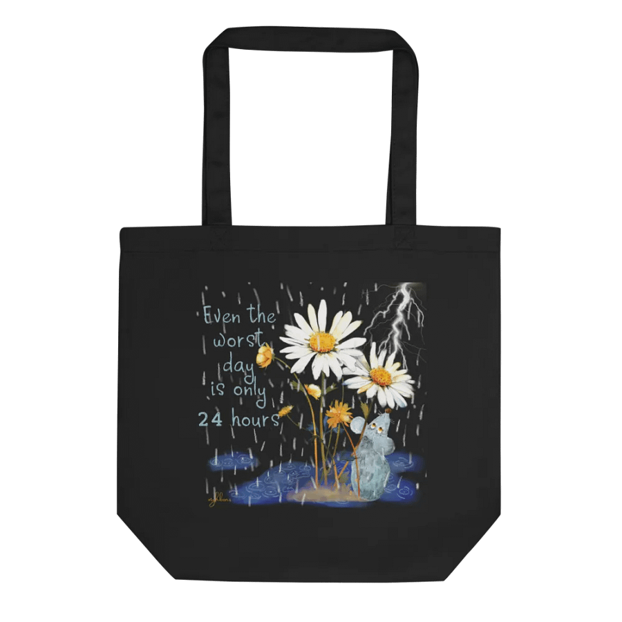 Passing Clouds: Weathering the Storm Eco Tote (Small) product image (3)
