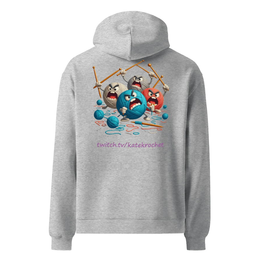 Red Yarn District/Raid Oversized Hoodie product image (40)
