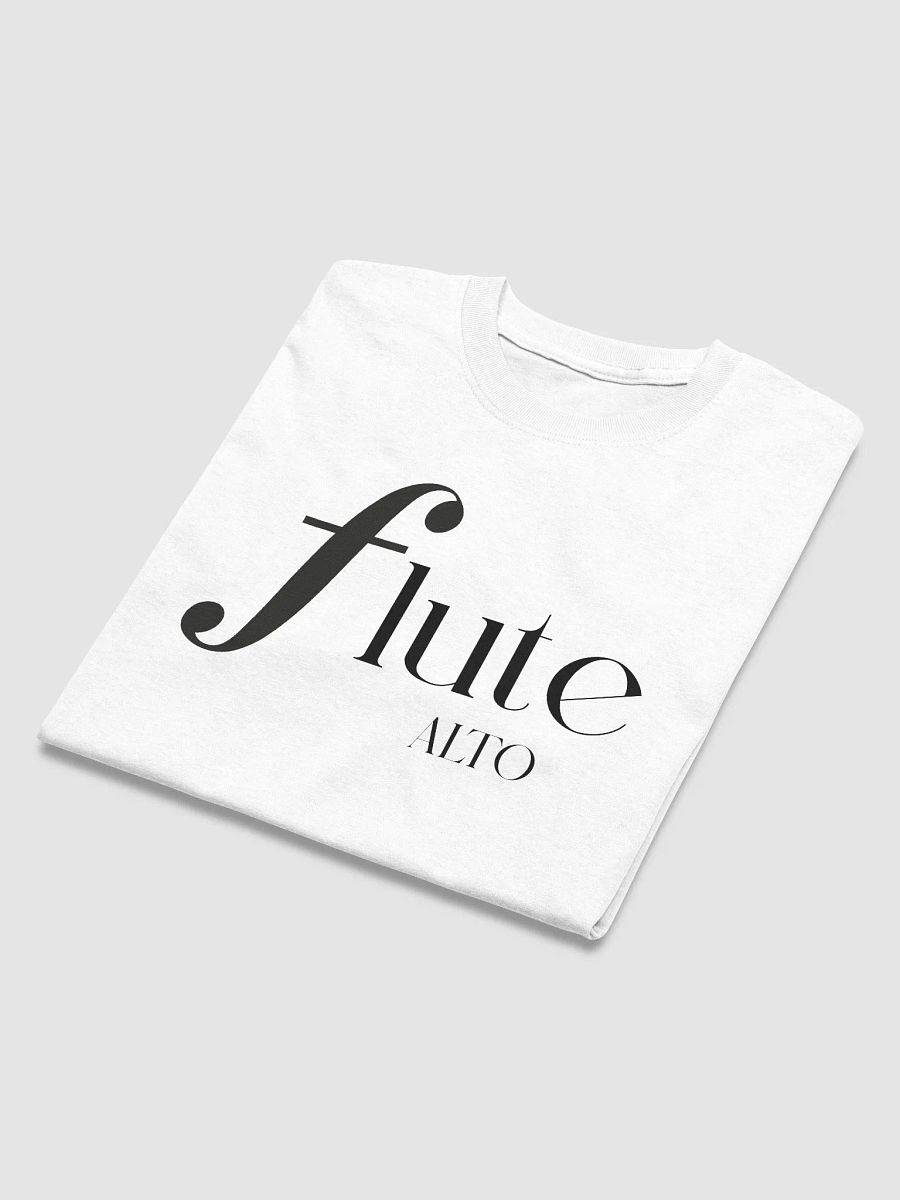 Forte Flute Tee - Black Letters - Alto - Unisex product image (40)