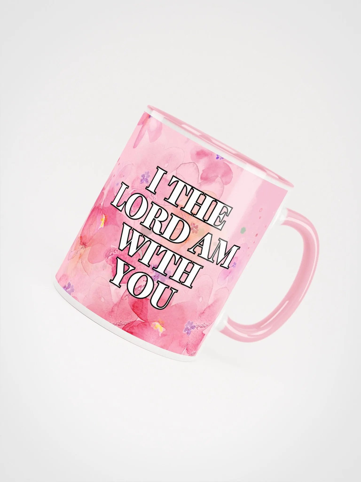 For the Lord will be with you women mug product image (4)