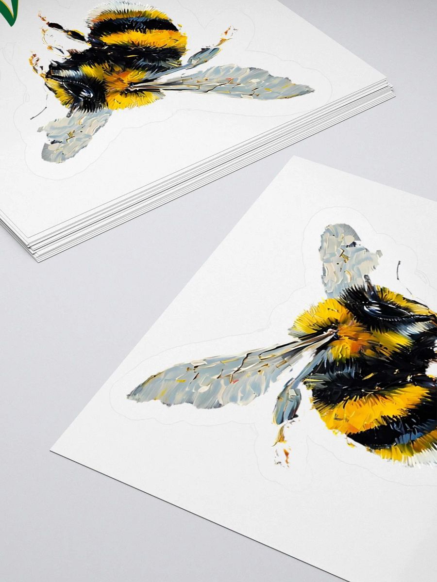 Bee Nice! Vinyl Kiss Cut Stickers product image (16)