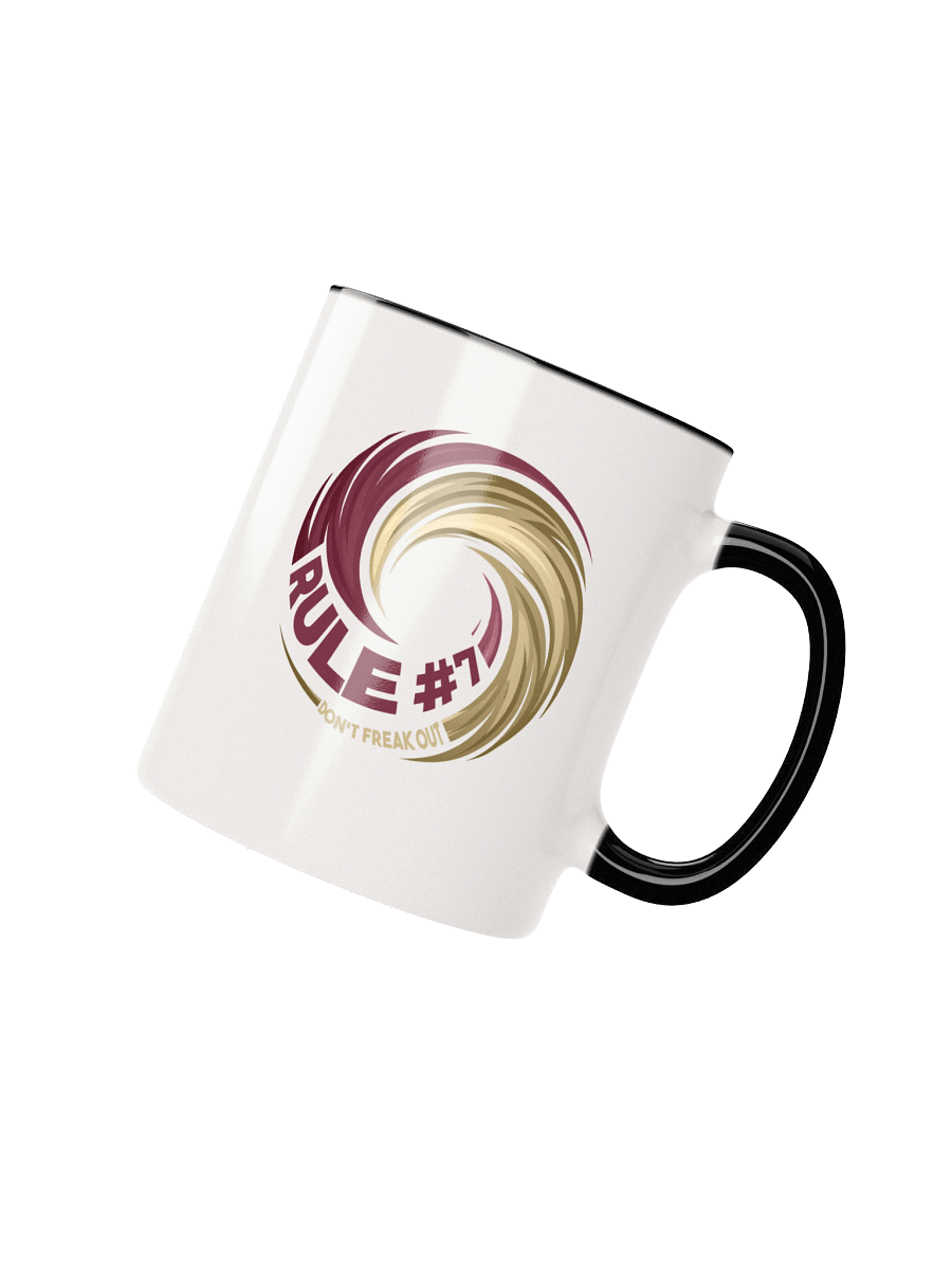 Rule #7 Ceramic Mug Garnet and Gold product image (18)
