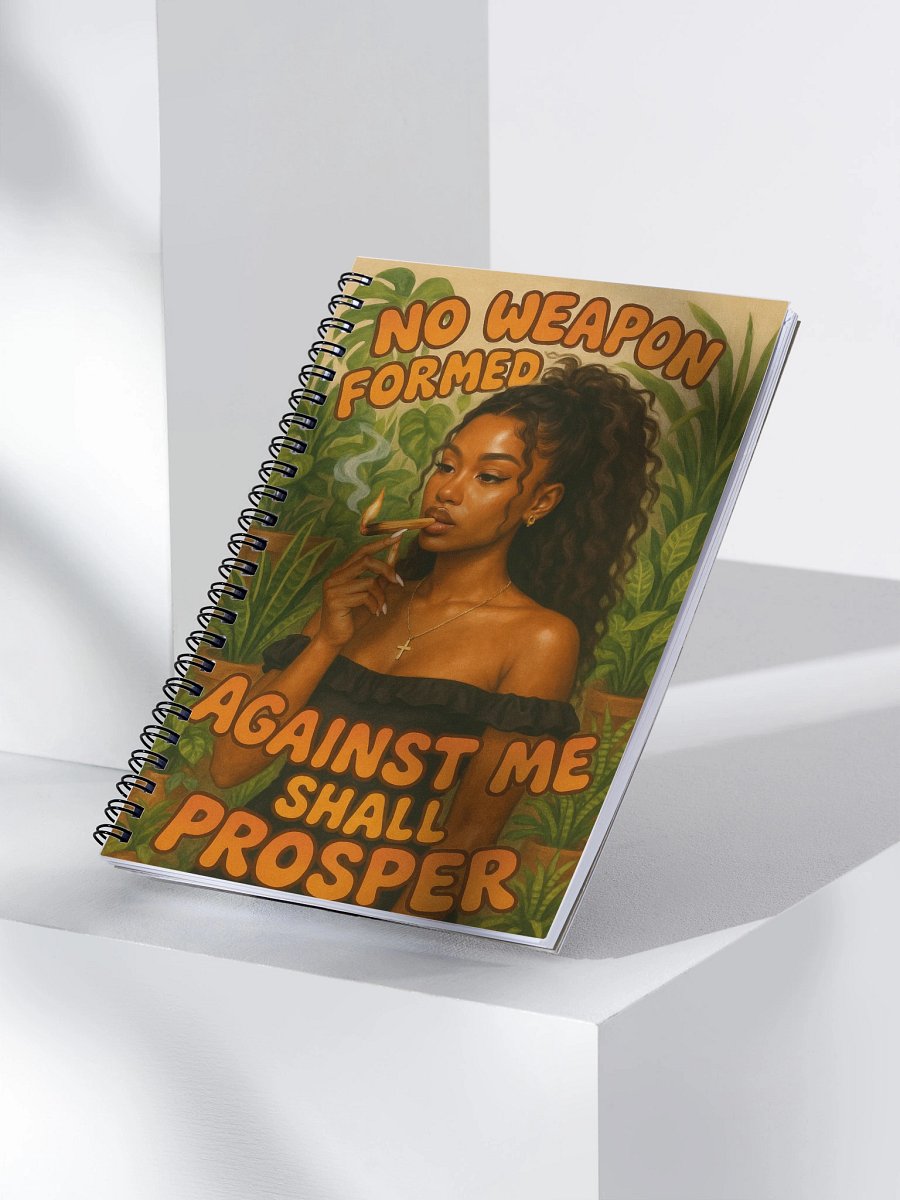 Unbothered Spiral Notebook product image (3)