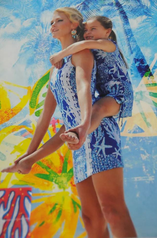 New Lilly Pulitzer Ember Shift Brewster Blue Good Reef Dress Starfish Coral 2 4 product image (5)
