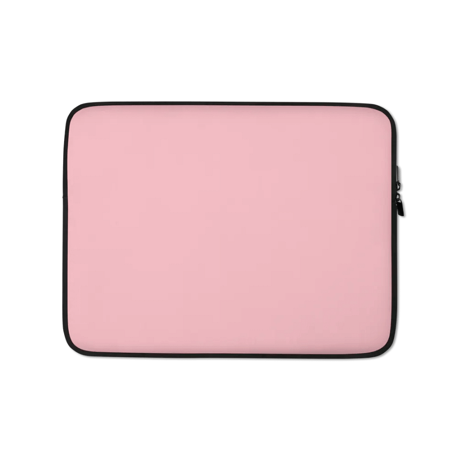 Baby Pink Laptop Sleeve product image (1)