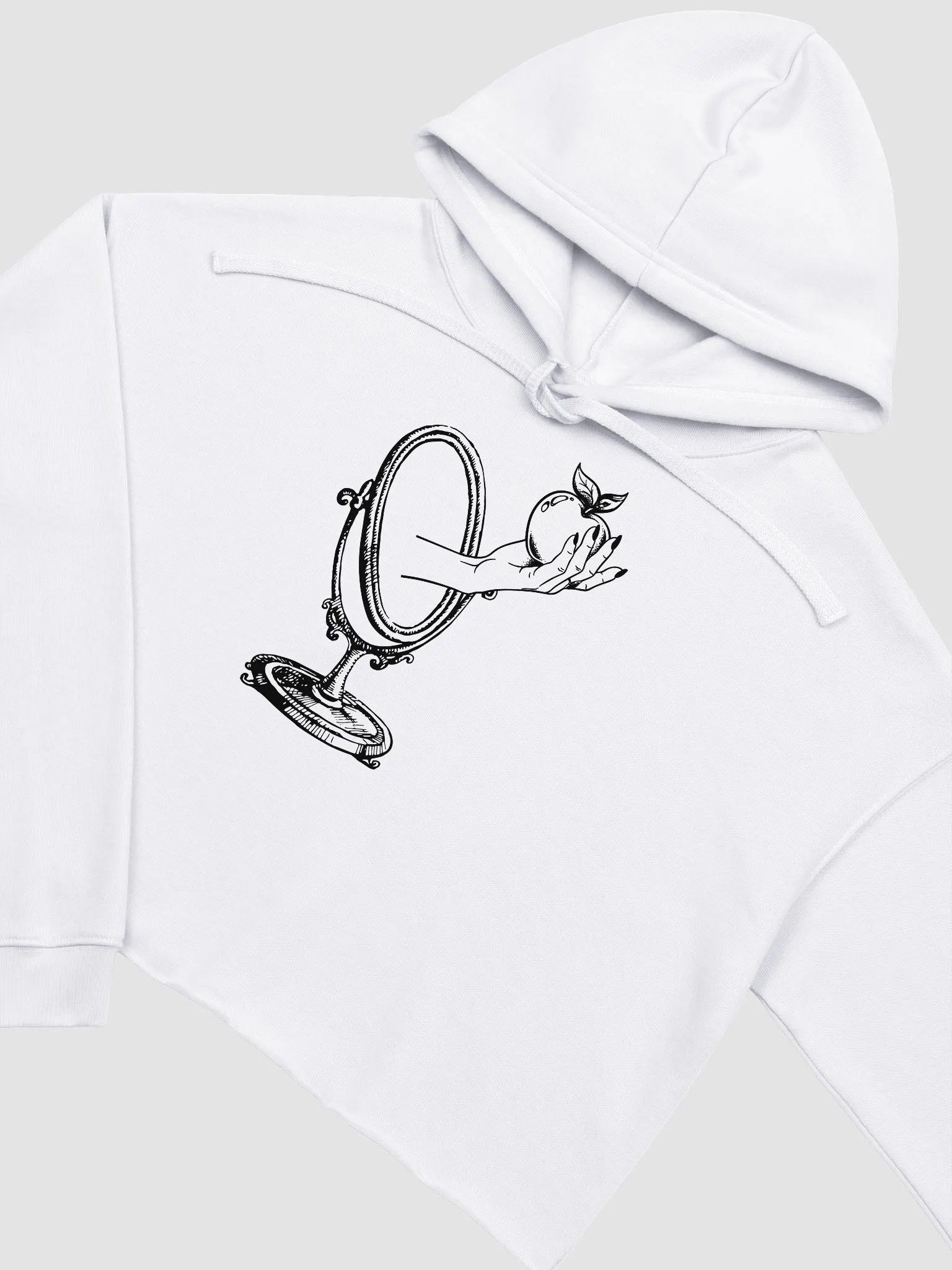 Hand in Mirror 2 Crop Hoodie product image (1)
