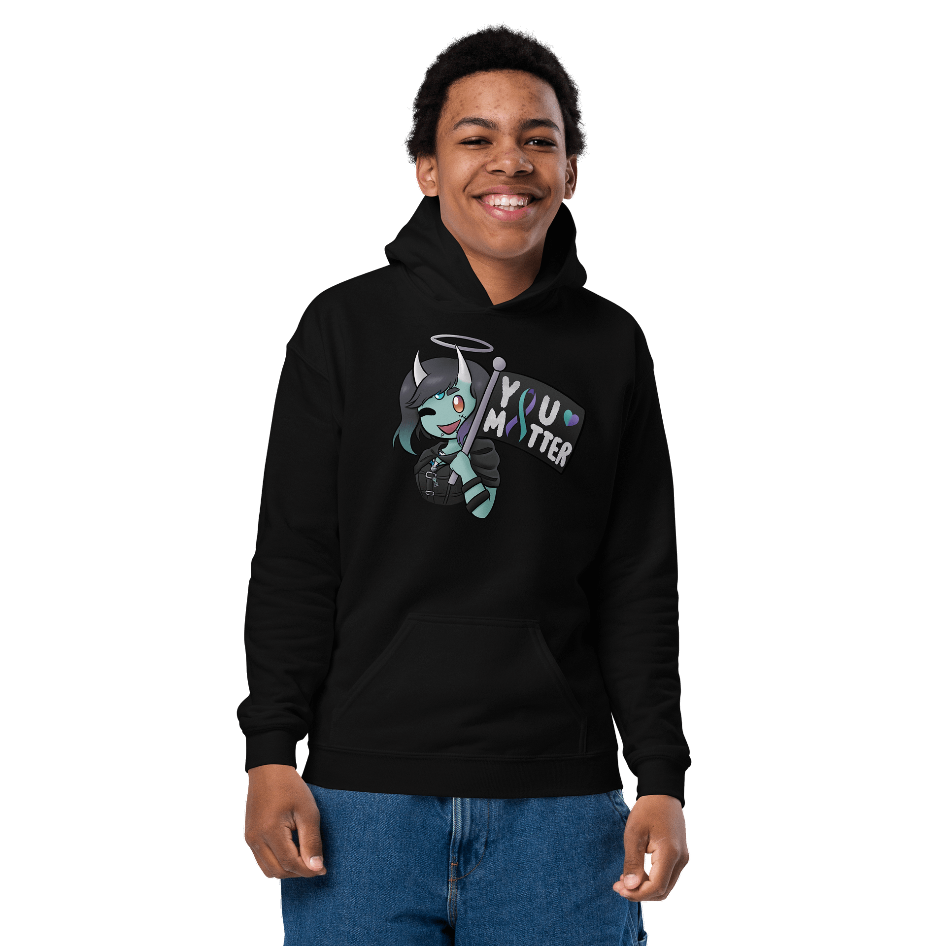 YOU MATTER Youth Hoodie product image (4)