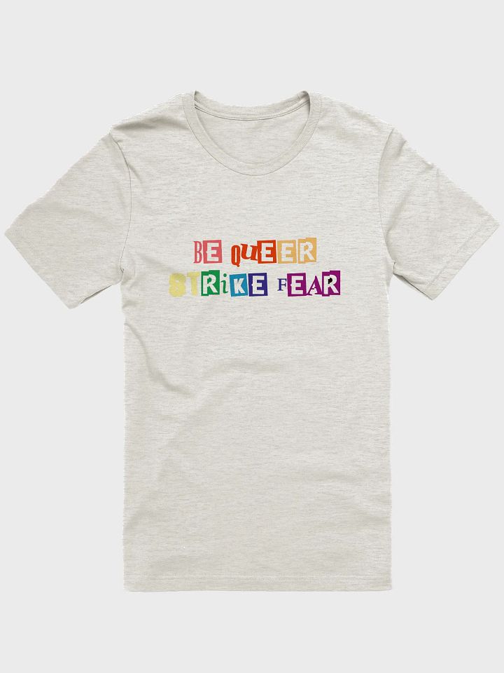 be queer strike fear t-shirt product image (1)
