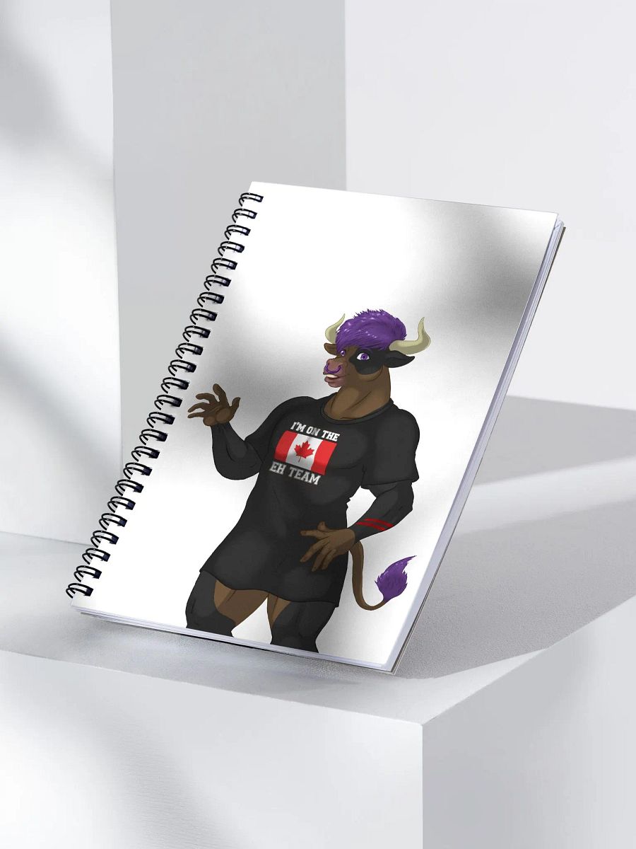 "Eh Team" Yuuma Spiral Notebook product image (3)