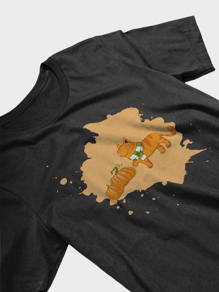 : 🍁 Autumn Cat T-Shirt | Cute Fall Cat with Pumpkins Shirt | Cozy Autumn Vibes Tee product image (18)
