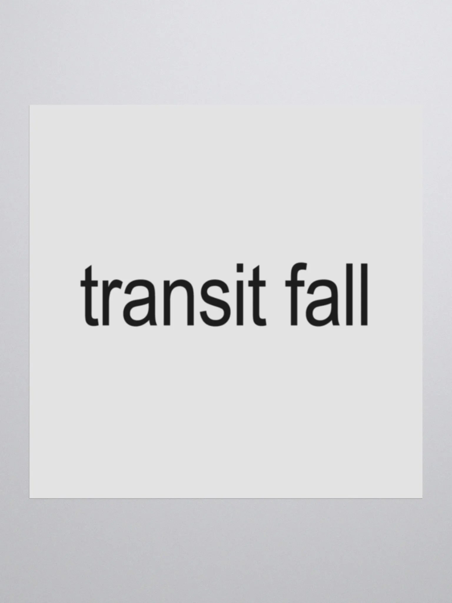 FRANK EASTMAN TRANSIT FALL STICKER product image (3)