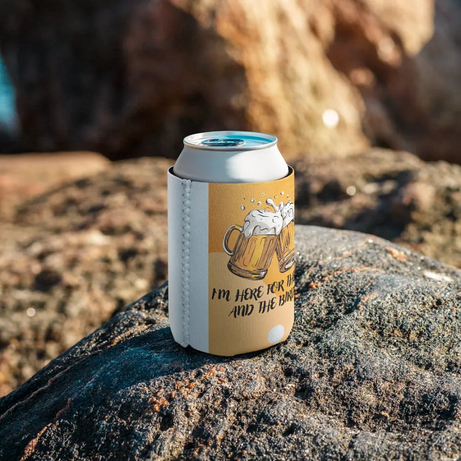 Beer & Birdies Can Cooler product image (9)