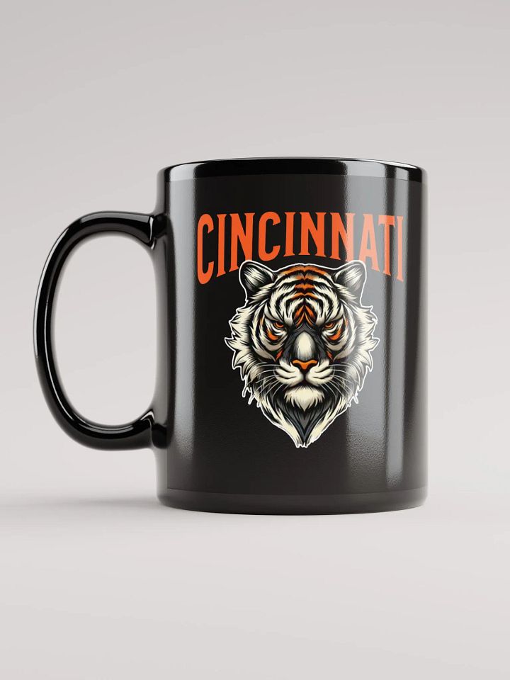 "Tiger Pride" Cincinnati Bengals Black Mug | NFL Home Locker product image (1)