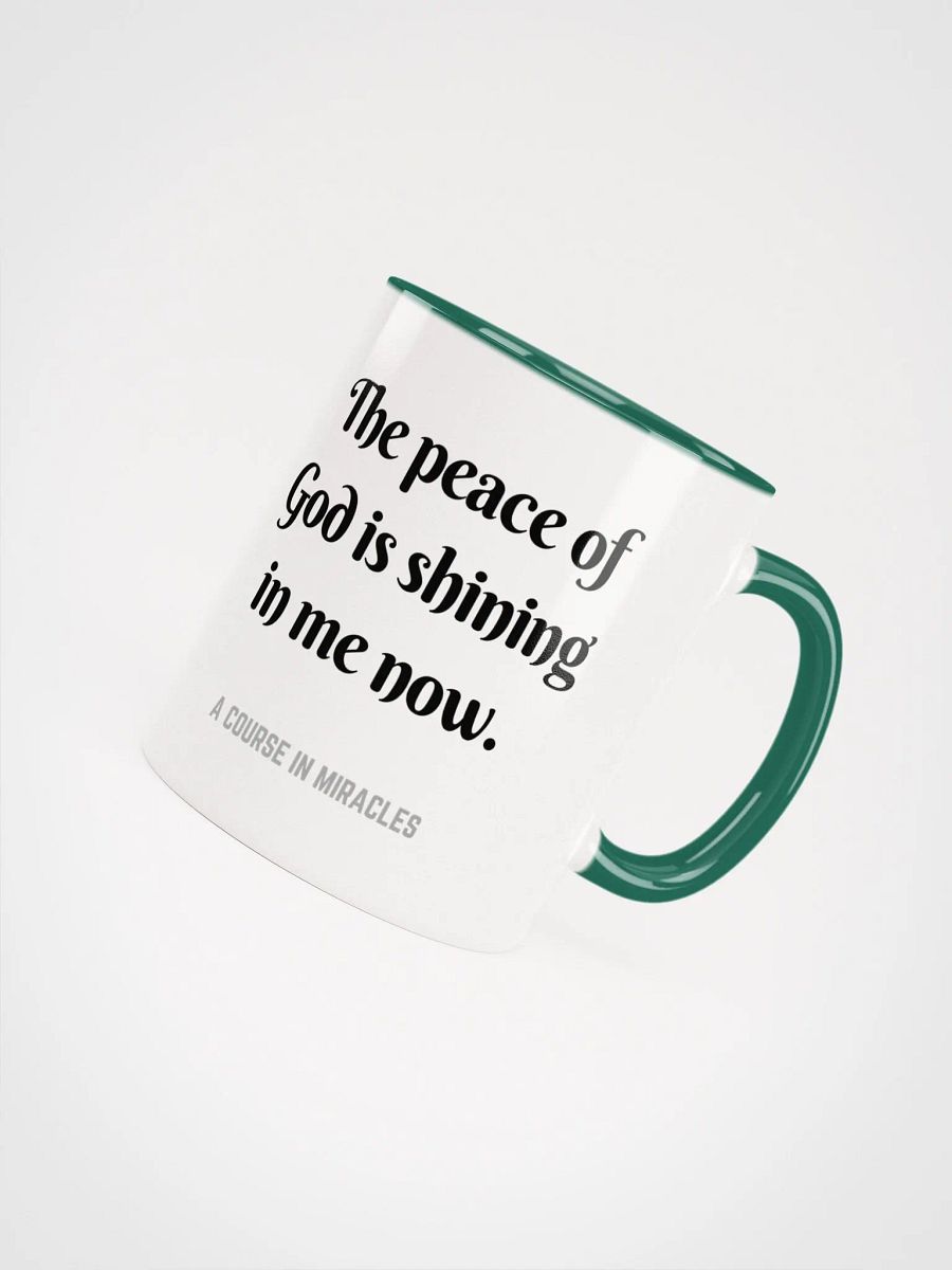 The peace of God is shining in me now - ACIM Inspirational Mug product image (50)