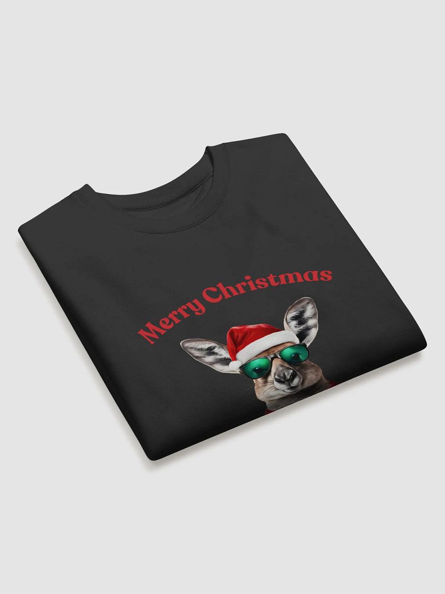 Festive Kangaroo Merry Christmas Sweatshirt - Red product image (3)