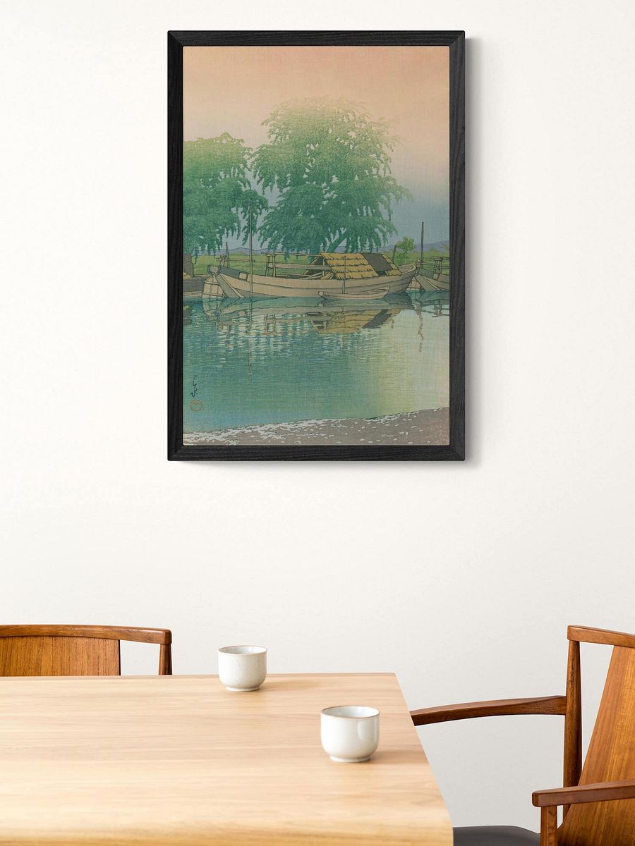 Morning at Tsuchiura - Kawase Hasui product image (1)