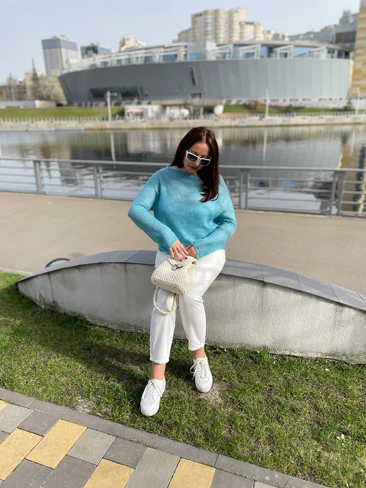 Описание #Sweater_Бриз Паутинка product image (2)